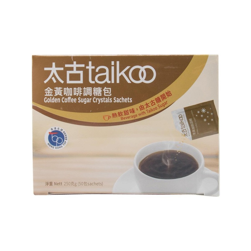 TAIKOO Golden Coffee Sugar Crystals Sachets  (250g)