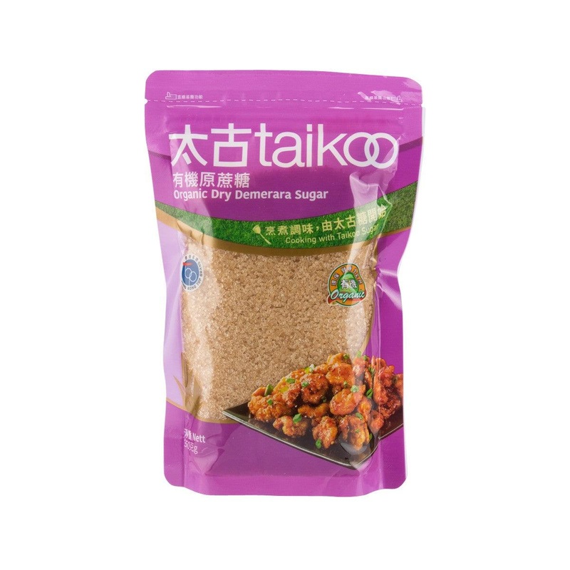 TAIKOO Organic Dry Demerara Sugar  (350g)