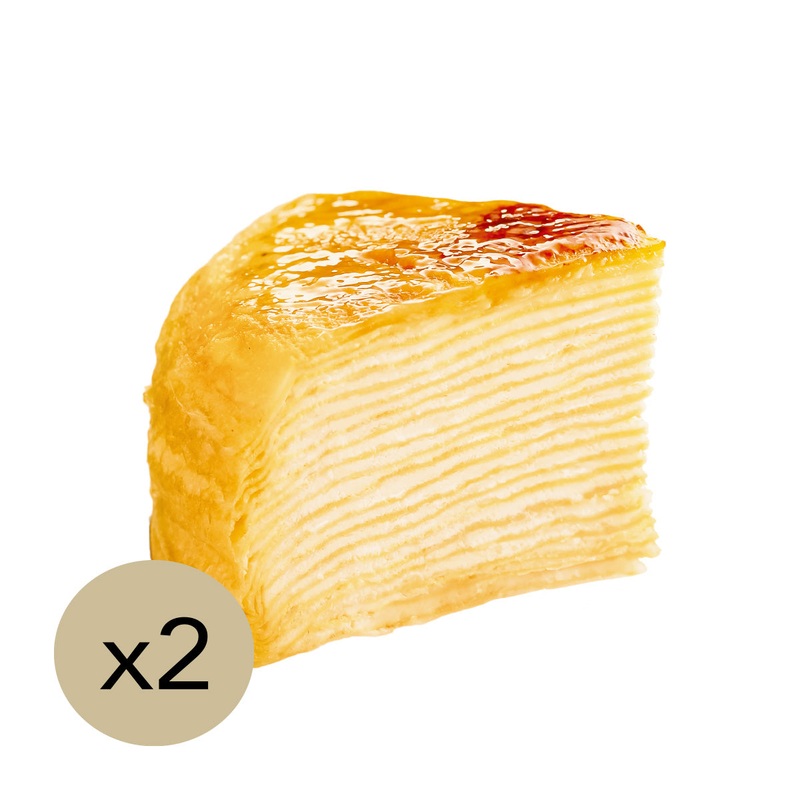 SUZETTE Mille-Crpe Cake - Plain (Frozen)  (2pcs)