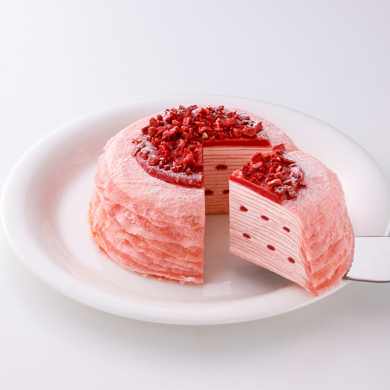 SUZETTE Mille-Crpe Cake - Strawberry (Frozen)  (1pc)