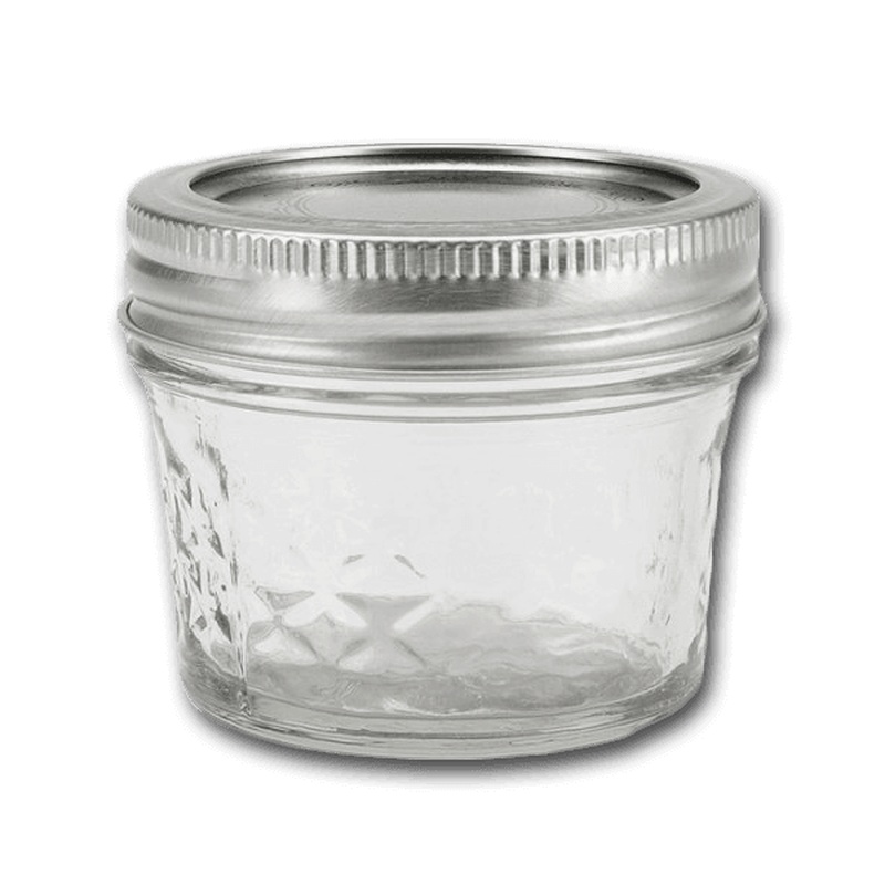 BALL Regular Mouth Quilted Crystal Jelly Jar 118mL