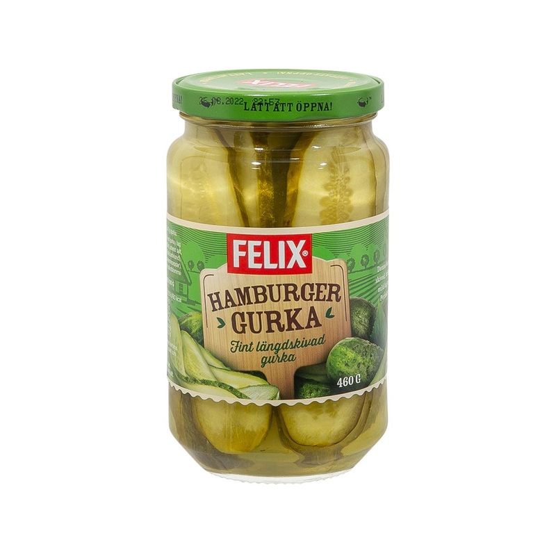 FELIX Long Sliced Dill Pickles  (460g)