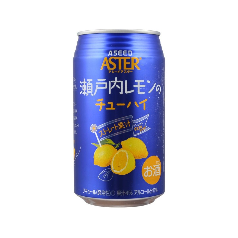 ASEED Aster Setouchi Lemon Chuhai (Alc 5%) [Can]  (350mL)
