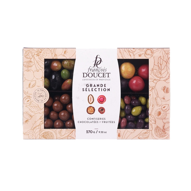 FRANCOISDOUCET Chocolate Assortment Coated with Nut & Dried Fruits  (270g)