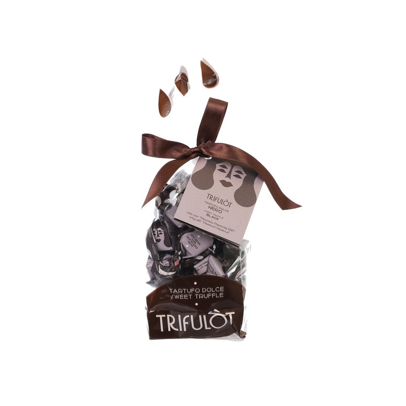 TRIFULT Black Praline with IGP Piemonte Hazelnut  (180g)