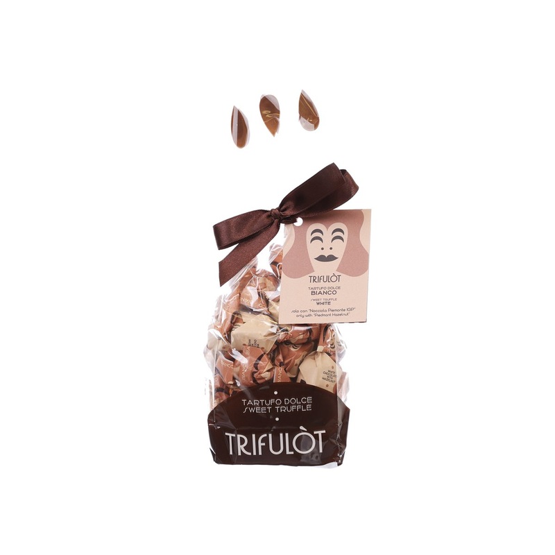 TRIFULT White Praline with IGP Piemonte Hazelnut  (180g)