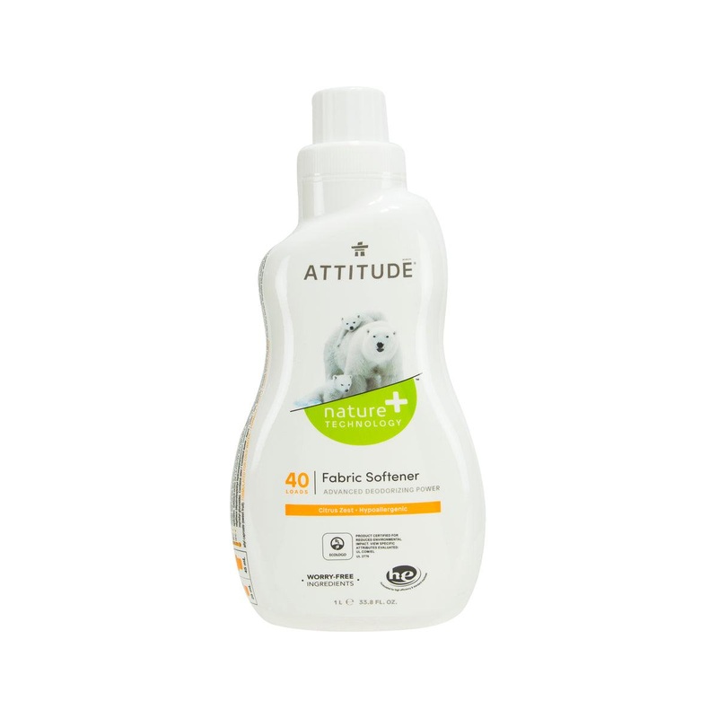ATTITUDE Fabric Softener - Citrus Zest Scent