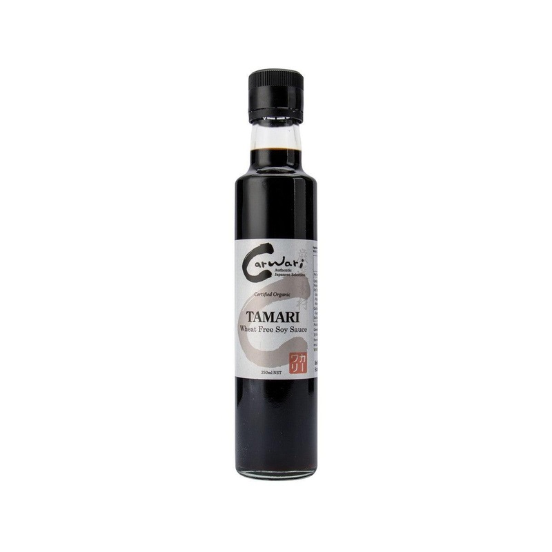 CARWARI Organic Tamari Wheat Free Soy Sauce  (250mL)