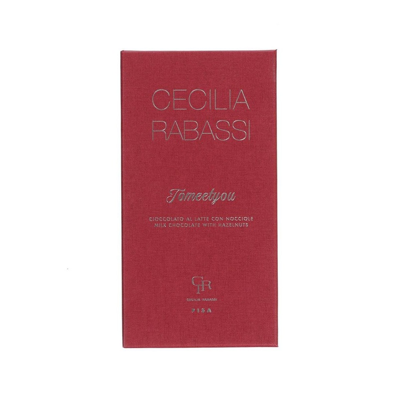 CECILIA TESSIERI RABASSI Tomeetyou - Milk Chocolate with Hazelnuts  (2 x 75g)