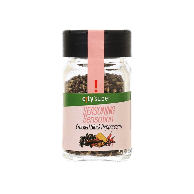 CITYSUPER Cracked Black Peppercorns  (25g)