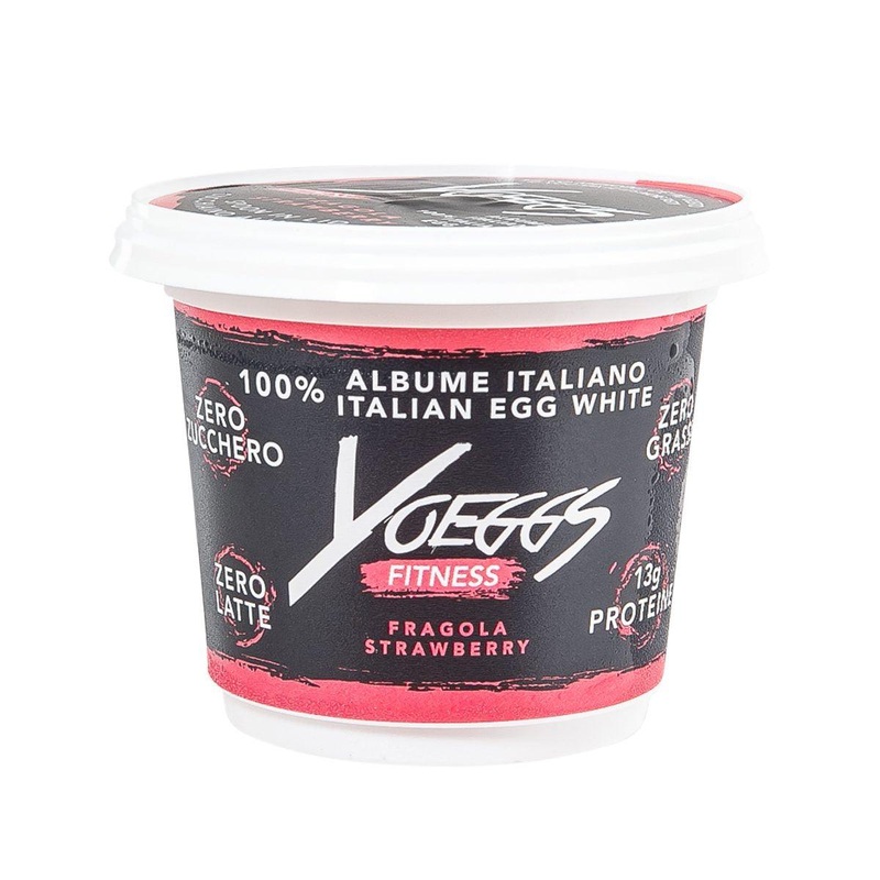 YOEGGS Egg White Based Yogurt Alternative - Strawberry Flavor  (125g)