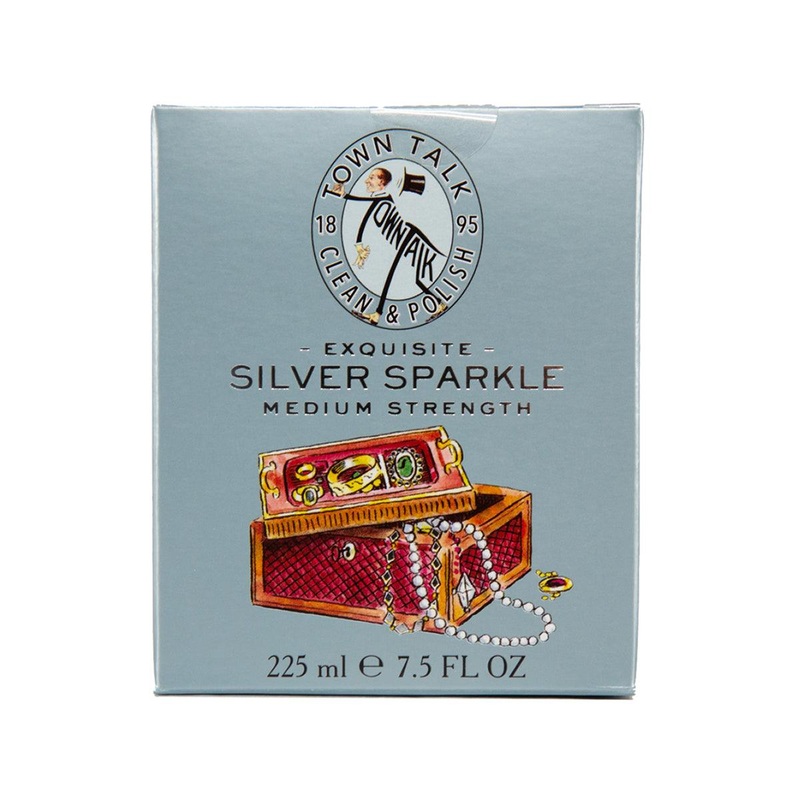 TOWN TALK POLISH Silver Sparkle for Silver Jewellery  (225mL)