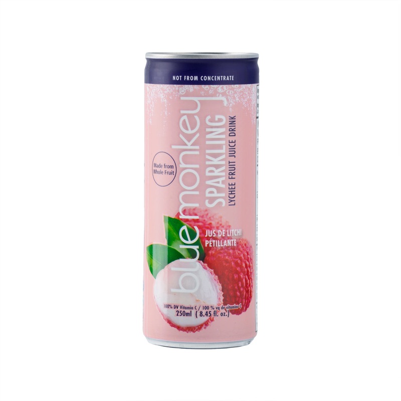 BLUE MONKEY Sparkling Lychee Juice Drink  (250mL)