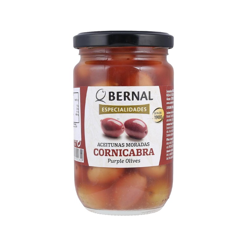 BERNAL Purple Olives  (300g)