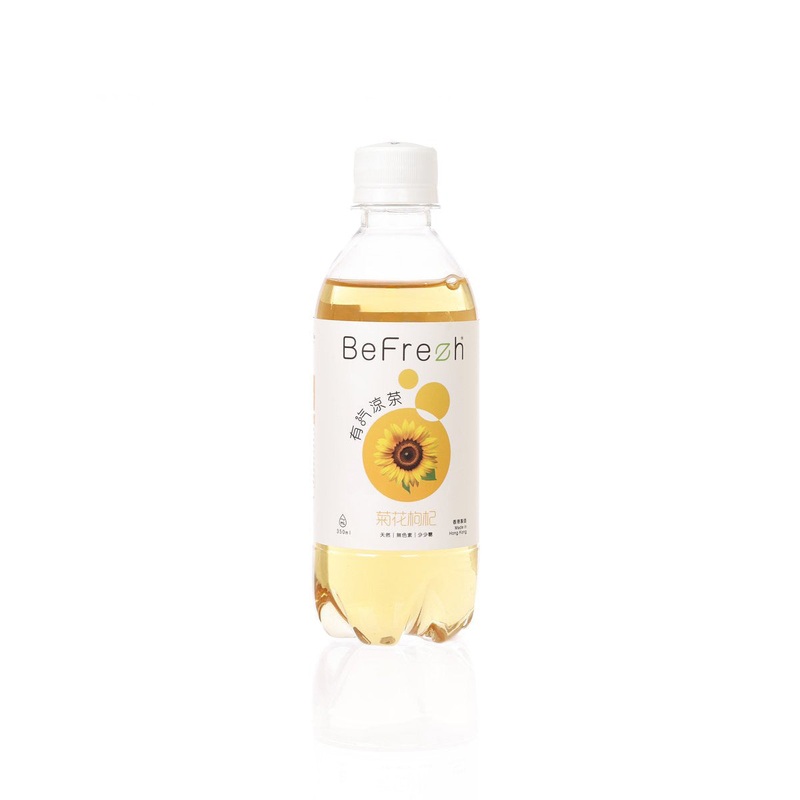 BEFREZH Sparkling Herbal Tea - Chrysanthemum & Wolfberry [PET]  (350mL)