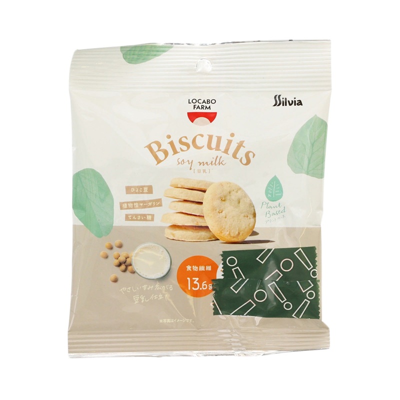 SIL VIA Plant-Based Soy Milk Biscuit  (30g)