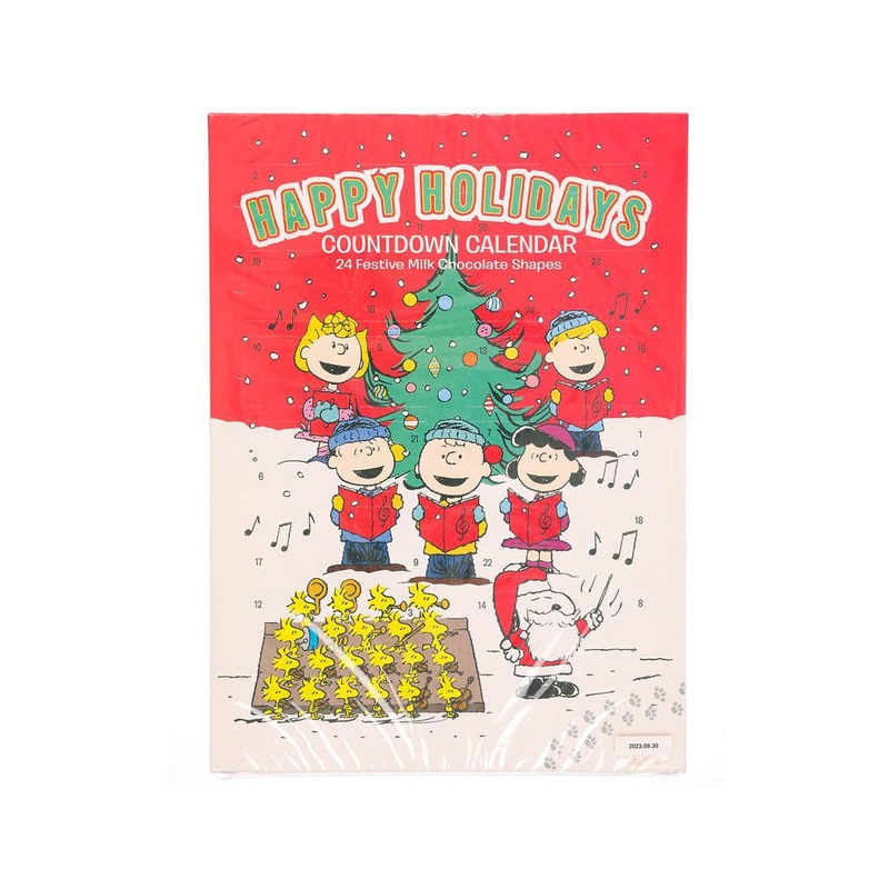 WISMETTAC Snoopy Countdown Calendar with Chocolate  (40g)