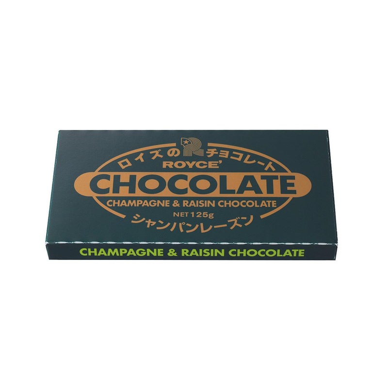 ROYCE' Chocolate Bar - Champagne & Raisin  (125g)