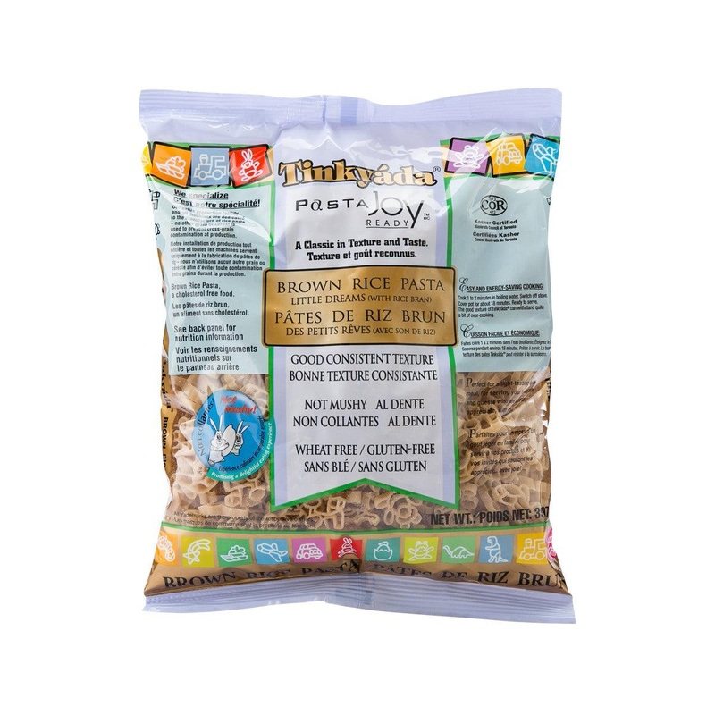 TINKYADA Gluten-Free Little Dreams Brown Rice Pasta  (397g)