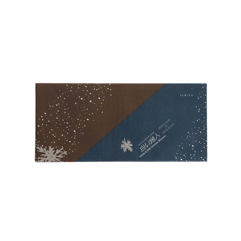 SHIROI KOIBITO White & Milk Chocolate Sandwich Biscuit Gift Box  (24pcs)