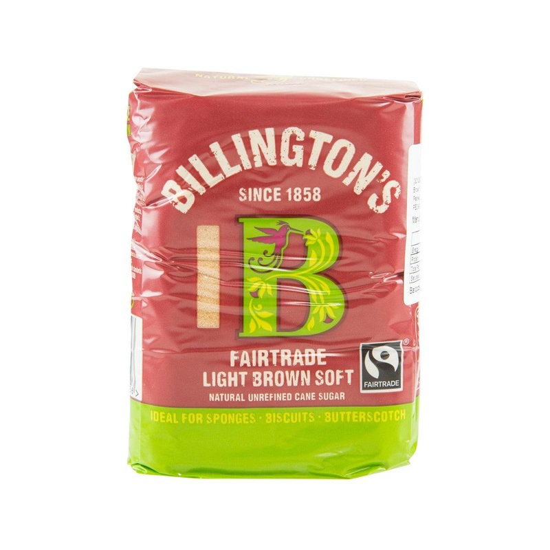 BILLINGTON'S Natural Light Brown Soft Unrefined Cane Sugar  (500g)