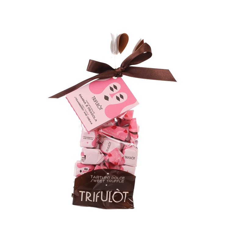 TRIFULT Strawberry & Cream White Praline  (180g)