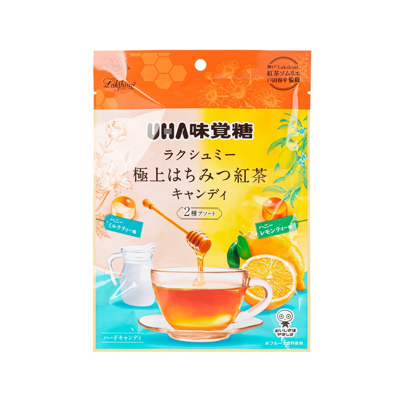 UHA MIKAKUTO Assorted Honey Tea Candy  (75g)