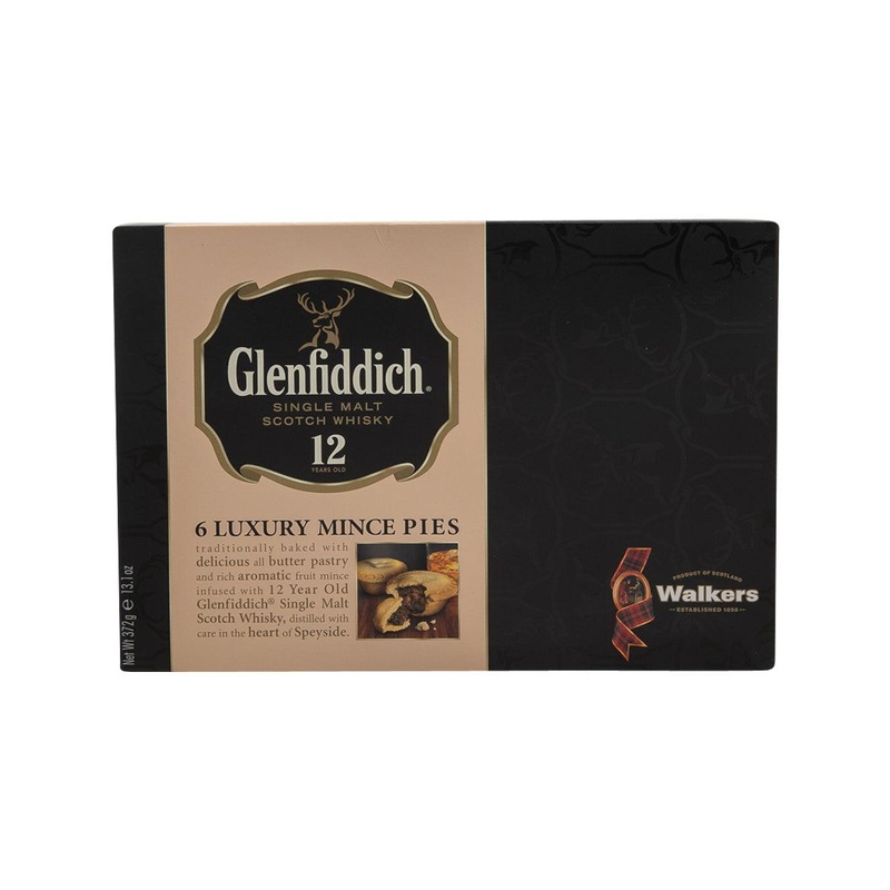 WALKERS Glenfiddich Luxury Fruit Mince Tarts  (372g)