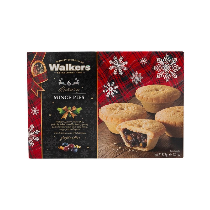 WALKERS Luxury Mincemeat Tarts  (372g)