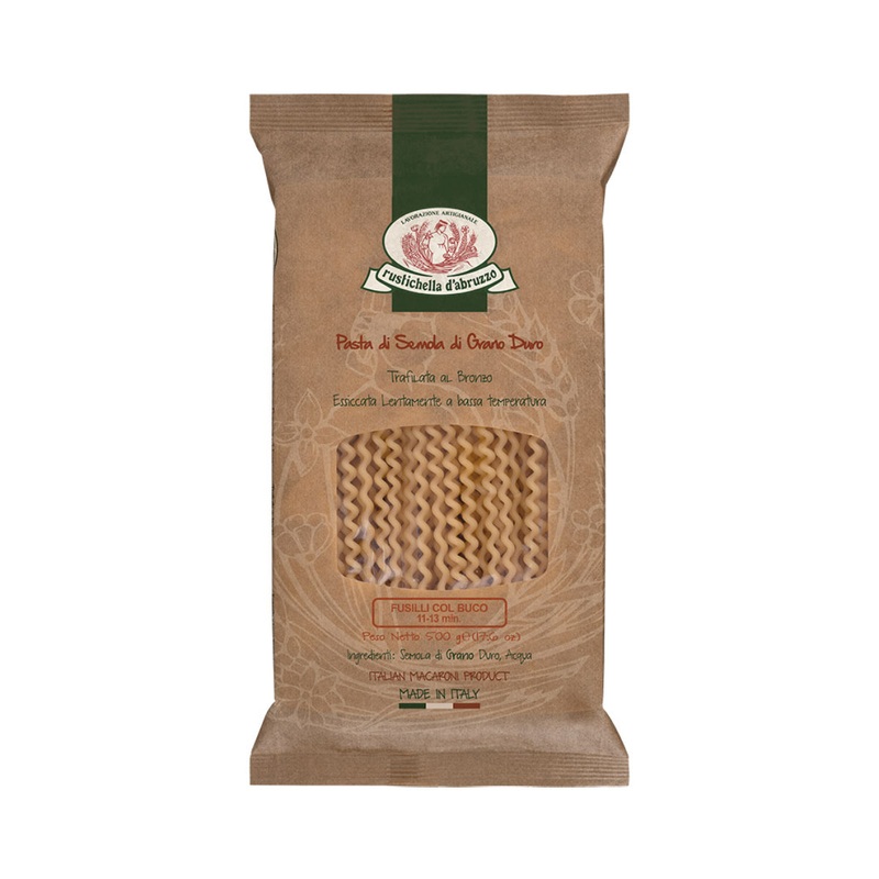 RUSTICHELLA D'ABRUZZO Fusilli Col Buco  (500g)