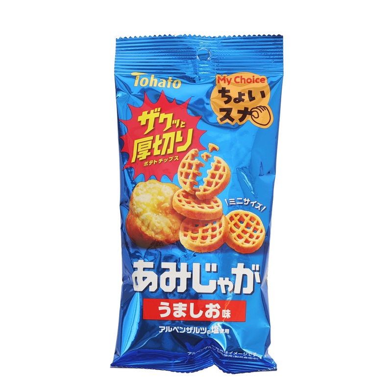 TOHATO My Choice Amijyaga Potato Chip - Salt Flavor  (40g)