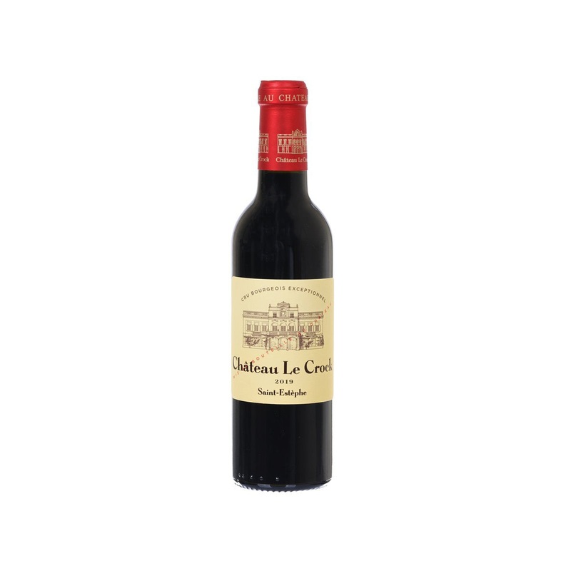 CH LE CROCK Saint Estephe 2019 (375mL)