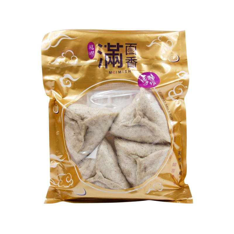 FM FOOD Mochi Black Sesame Stuffed Bun  (400g)