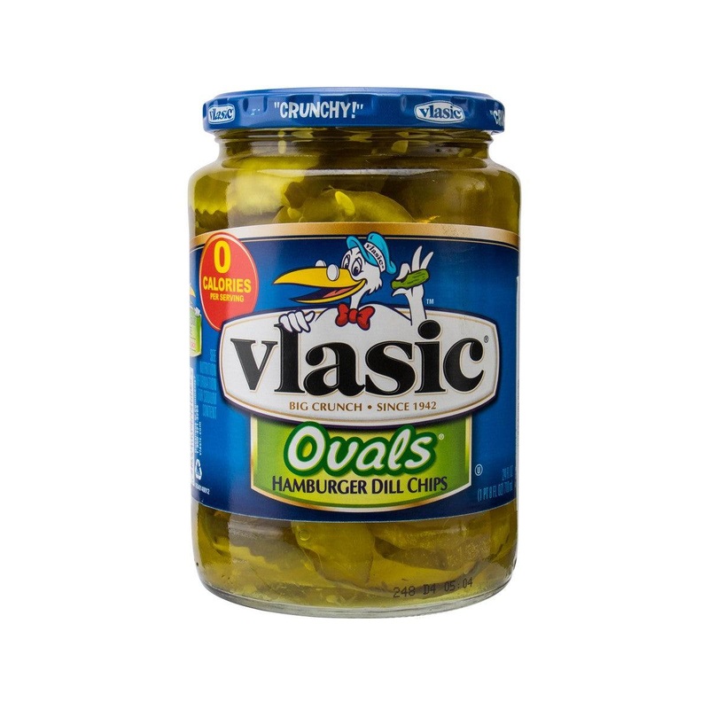 VLASIC Hamburger Dill Chips  (710mL)