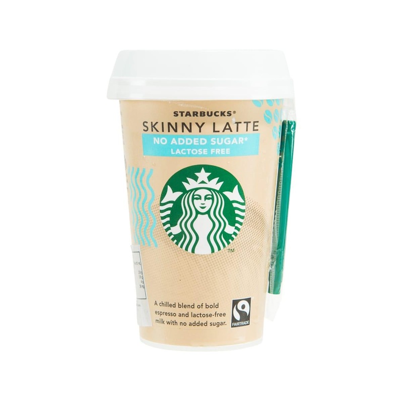 STARBUCKS Skinny Latte - No Added Sugar  (220mL)