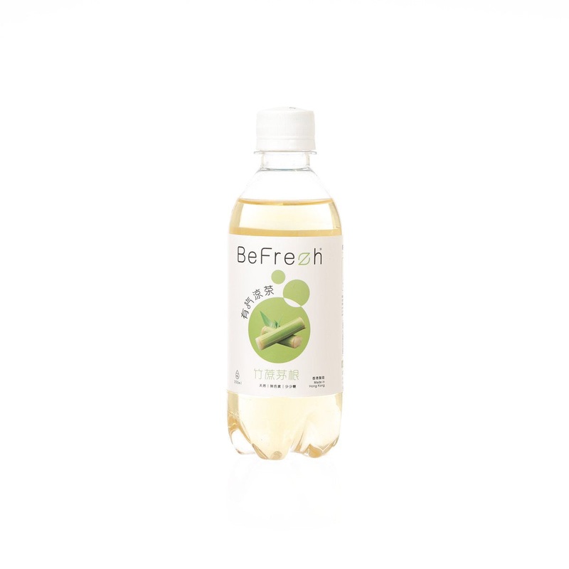 BEFREZH Sparkling Herbal Tea - Sugar Cane & Imperatae Drink [PET]  (350mL)