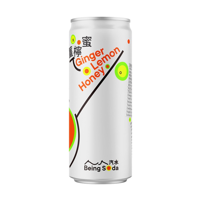 BEINGSODA Ginger Lemon Honey Soda [CAN]  (330mL)