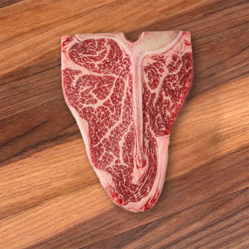 HOENGSEONG HANWOO Korean Hoengseong Chilled Grade 1++ Hanwoo Beef T-Bone Steak (700g)