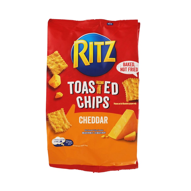 RITZ Toasted Chips - Cheddar  (229g)