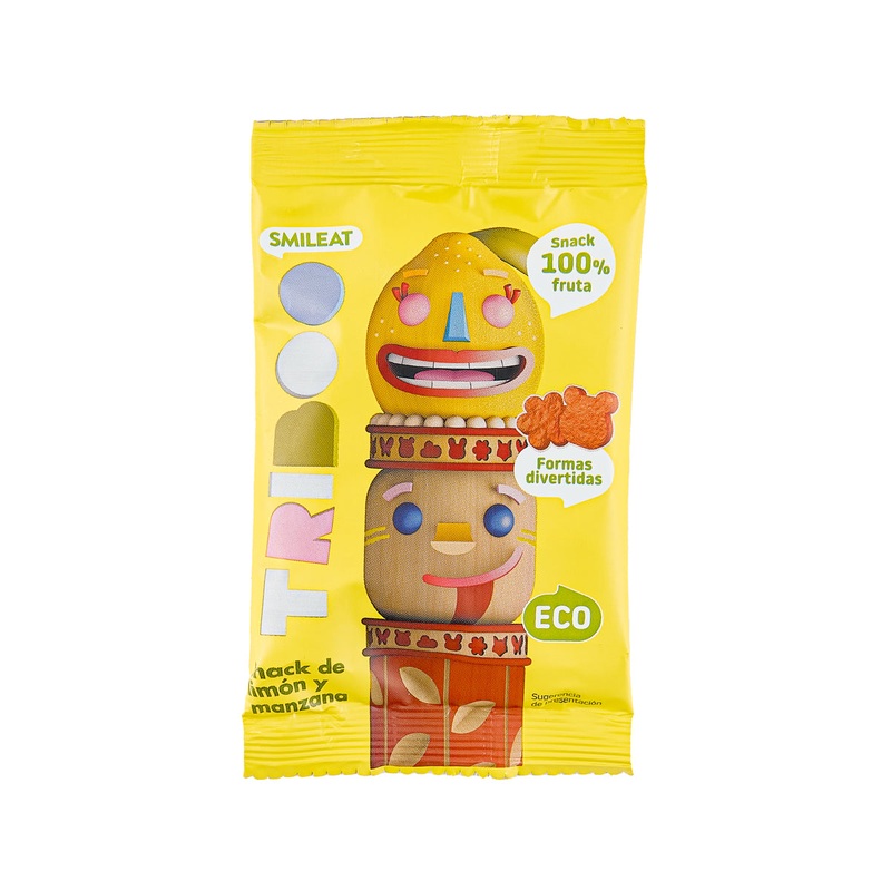 SMILEAT Organic Fruit Snack - Lemon & Apple  (25g)