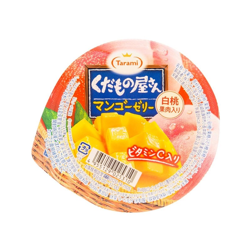 TARAMI Fruit Store Jelly - Mango with Peach Pulp  (160g)