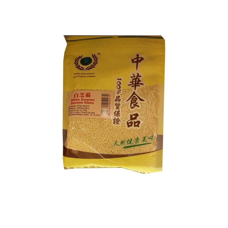 Pacific Inter national White Sesame 150g