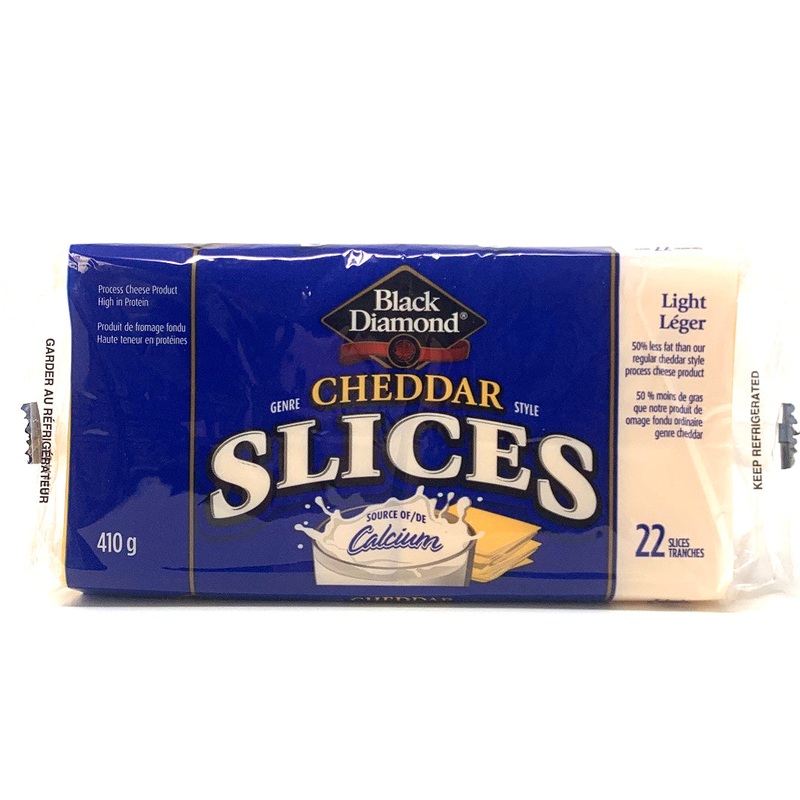 Black Diamond Light Cheddar-22slice
