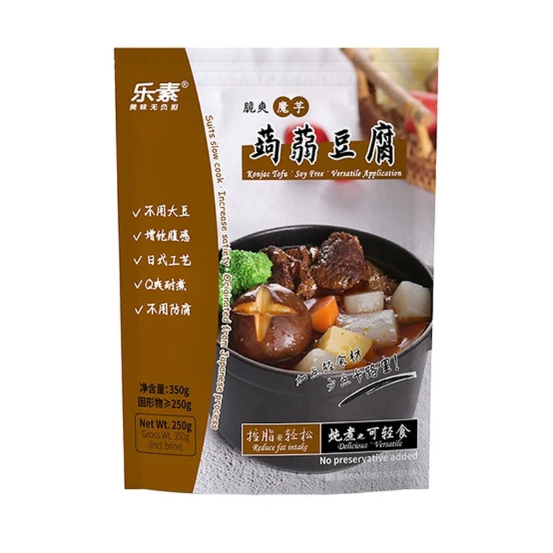 Lesu Konjac Tofu Soy Free Versatile Application