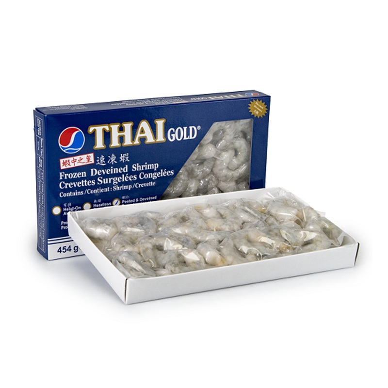 Thai Gold Frozen P&D Shrimp 51/60