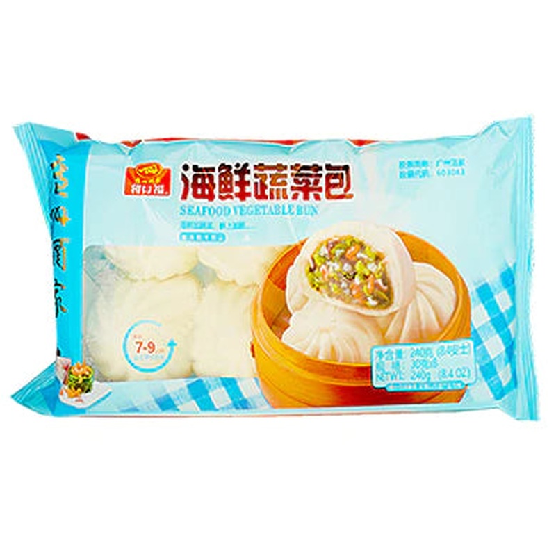 Likoufu Seafood Vegetarian Bun